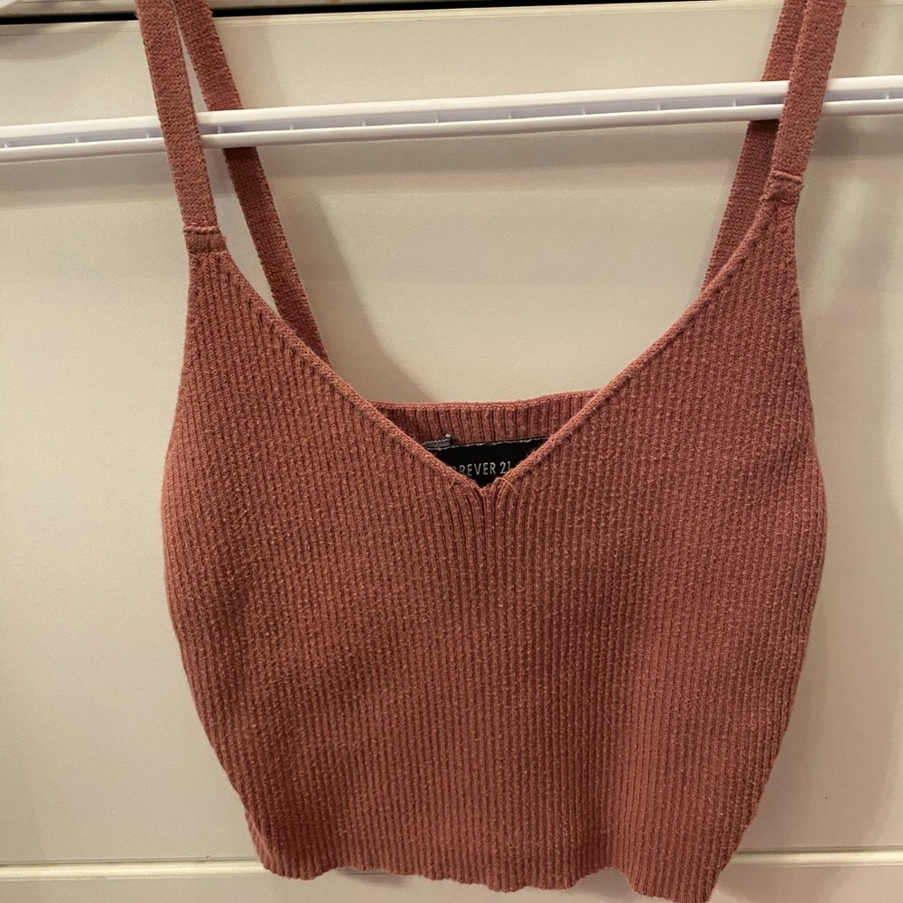 Cropped tank top